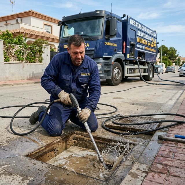 Limpieza y Desatasco de Arquetas en Murcia — Desatascos Murcia 24